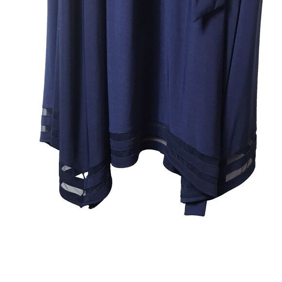 NWOT Jessica Howard Woman's Navy Dress &Jacket Lace‎ On Hem And Sleeves Size 20W - Picture 8 of 11